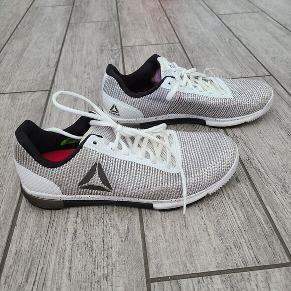 Reebok CrossFit Training Shoes White Gray Men’s Size 10 - Picture 1 of 12